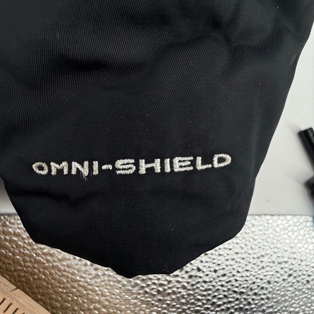 Columbia Omni Shield Puffer Jacket Womans Small Black Powder Lite Insulated Coat - Picture 4 of 13